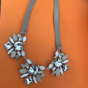 Floral statement necklace